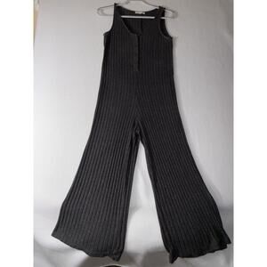 Z Supply Lazy Days Ribbed Jumper Heather Coal Size XS
